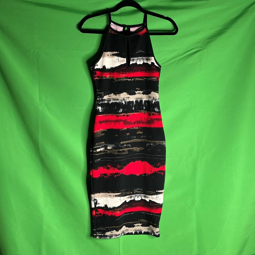 Multicolor midi dress